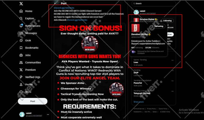 promote and advertise your website,discord,crypto,nft,blog,token or anything