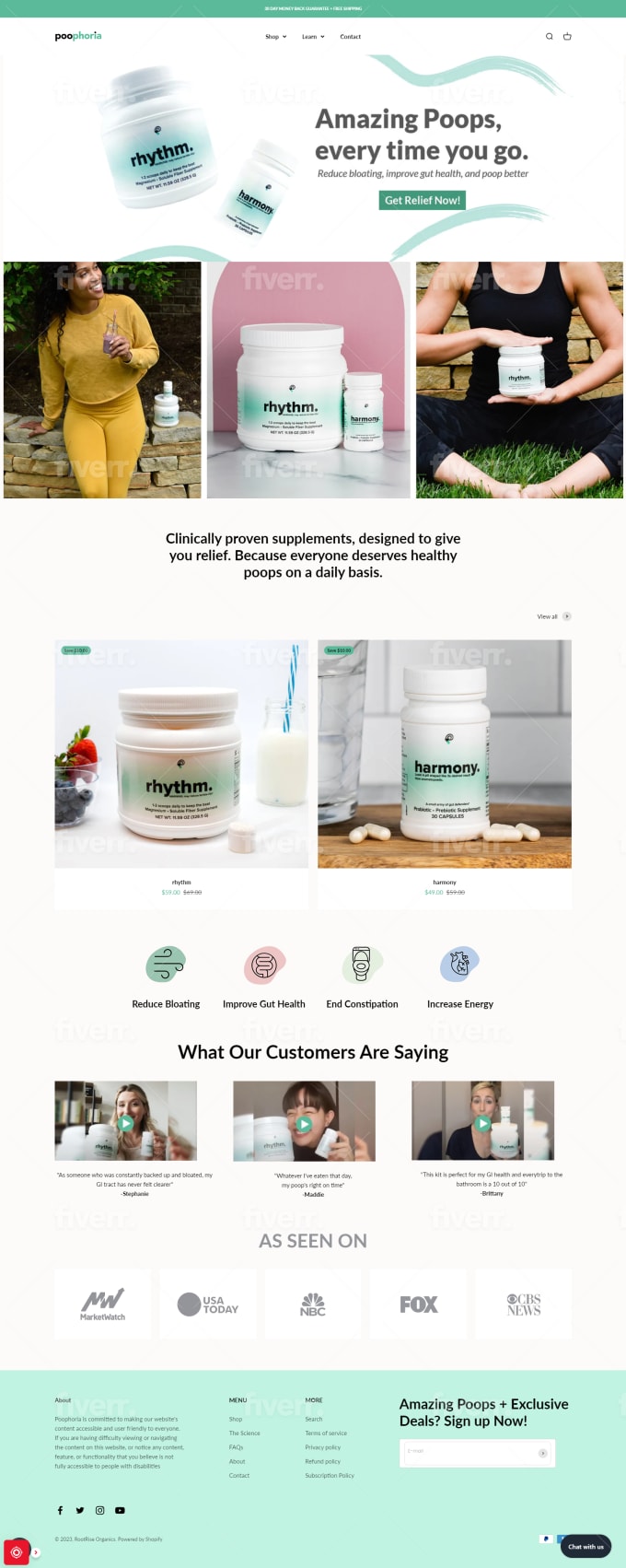 design a clean and modern wordpress website