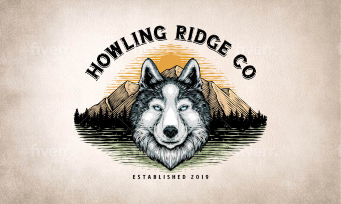 I will do vintage logo design retro with hand drawn illustration - Image 9