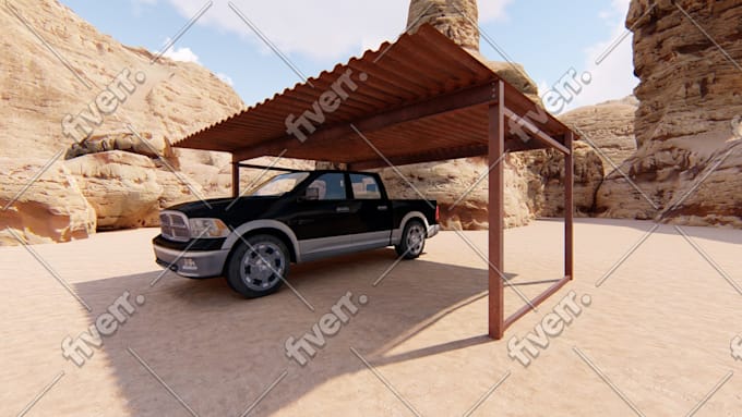 do 3d modeling and realistic rendering in just 10 hours