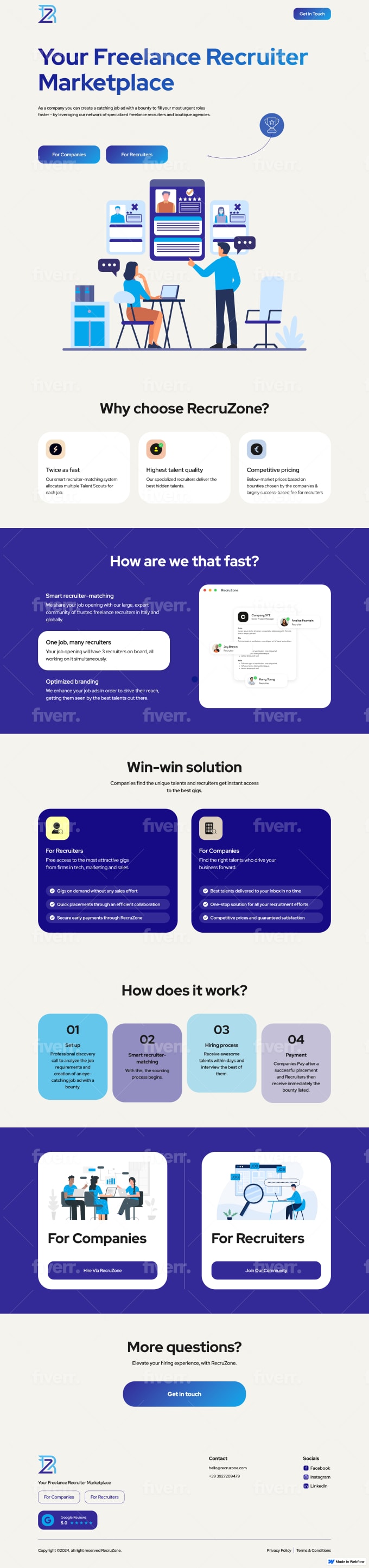I will design a stunning website using webflow - Image 7