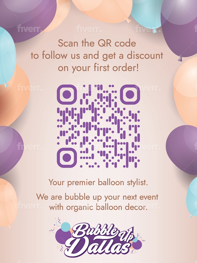 design qr code poster