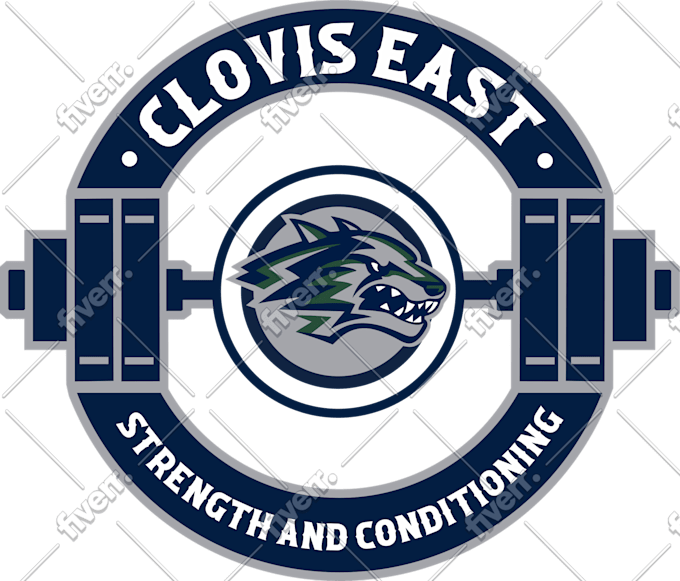 design top quality strength conditioning gym logo