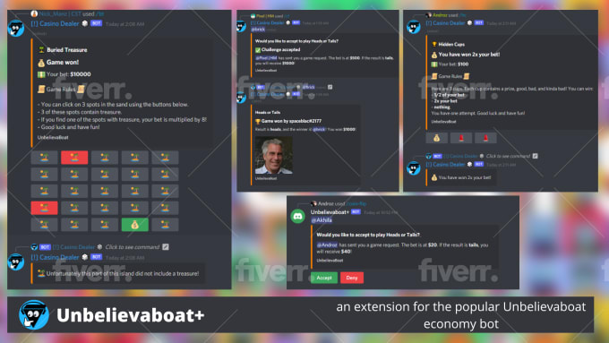 create a complete and optimized discord bot