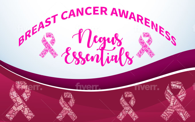 create a breast cancer awareness word cloud