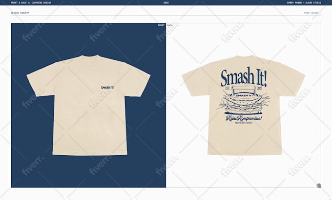 create a tshirt design in modern streetwear style