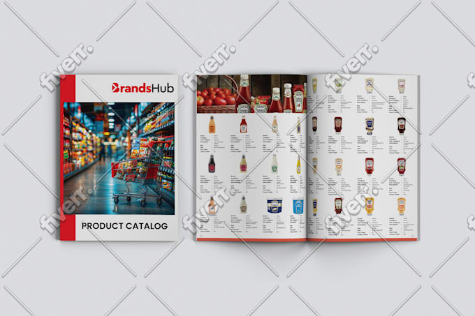 Design product catalog, sell sheet, lookbook, booklet