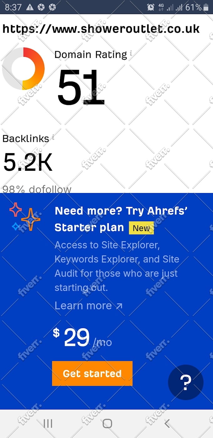 increase ahrefs domain rating and domain authority dr da ur tf pa