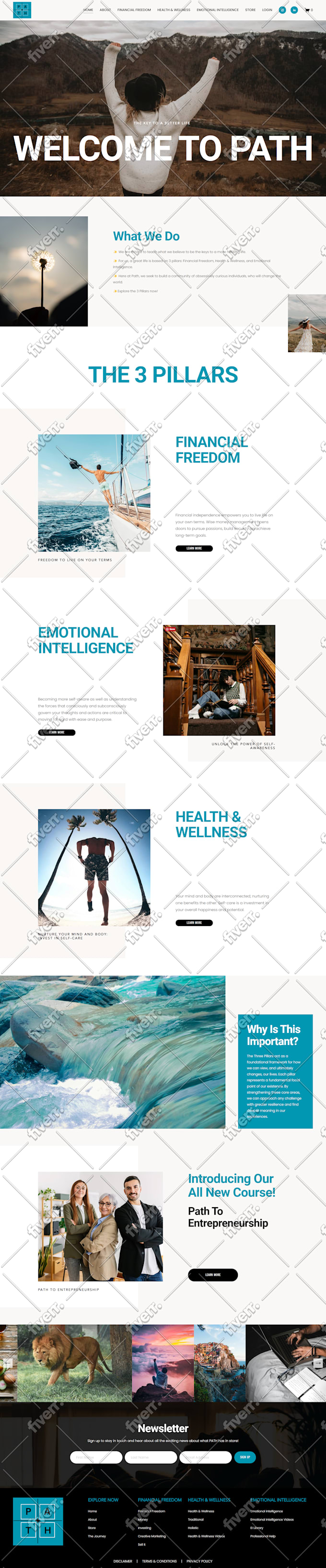 I will do squarespace website design and customization - Image 5