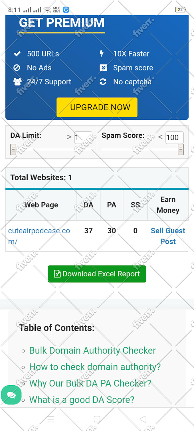 Backlink Analysis Da Score Moz Seo Backlinks Moz Website Authority