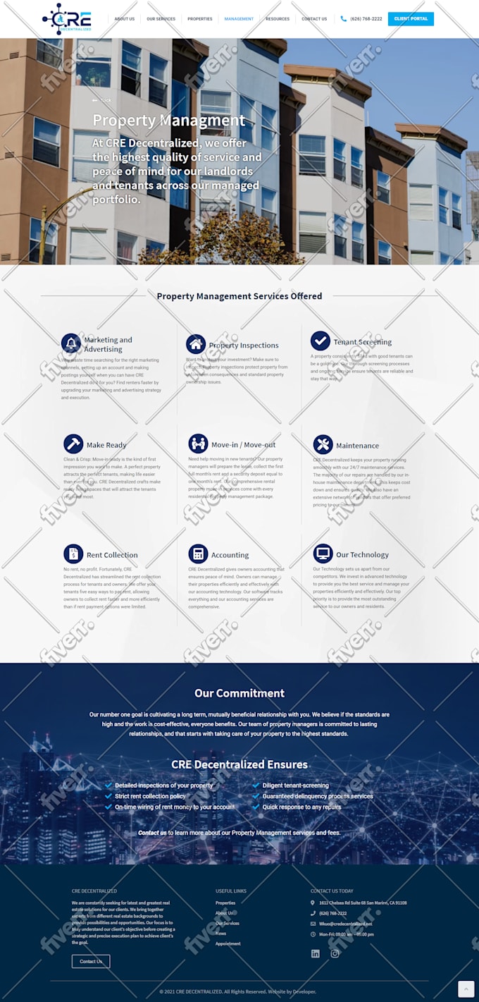build a law firm, real estate, gym, dentist, construction and insurance website