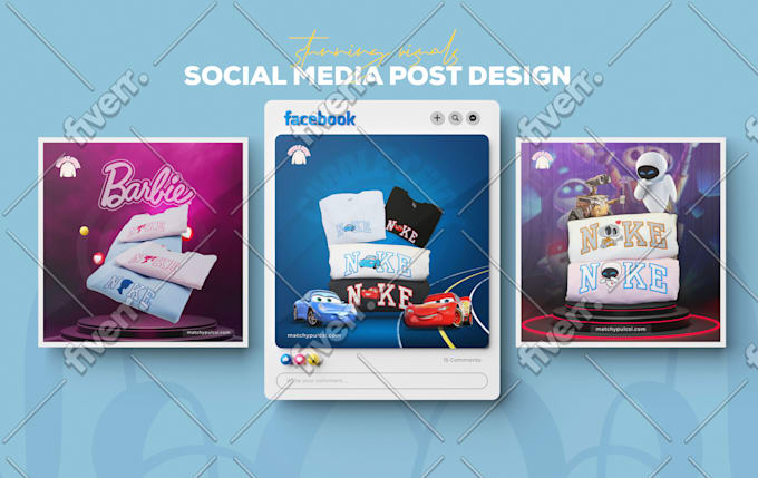 Do social media post design and banner advertising by Tnmy_tnvr_