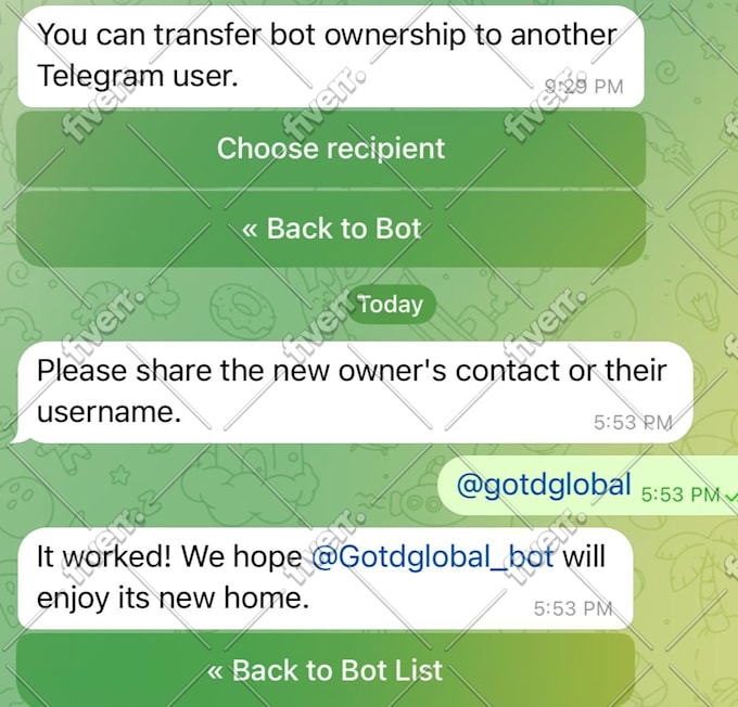 Setup your telegram group or channel by Raju22444 Fiverr