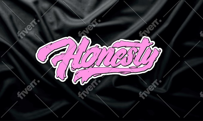 Make unique typography logo for dj,band,apparel or nick name