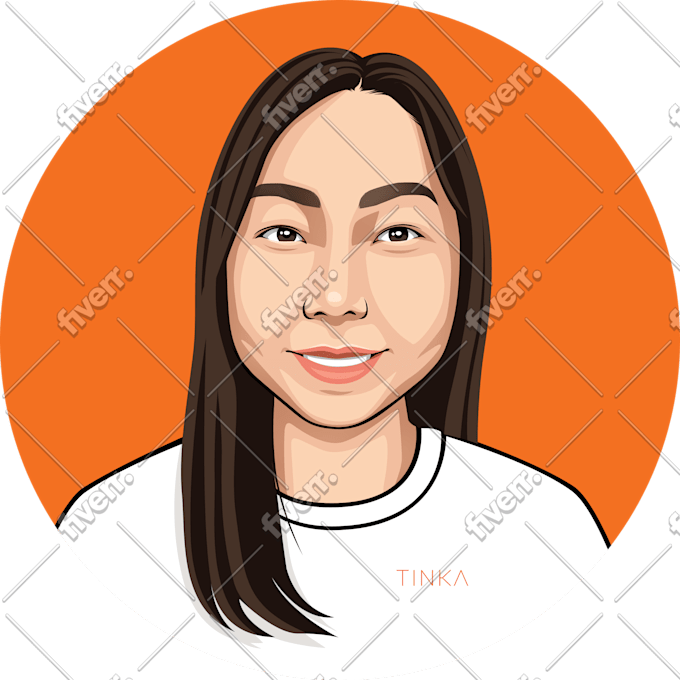 draw avatar portrait for you