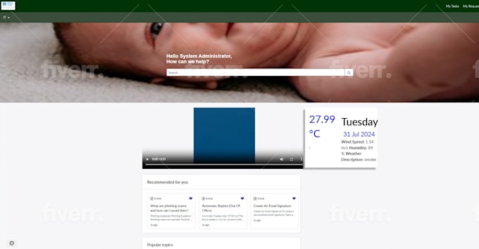 work on servicenow itsm, portal, cmdb basic, integration,nowmobile,scripting