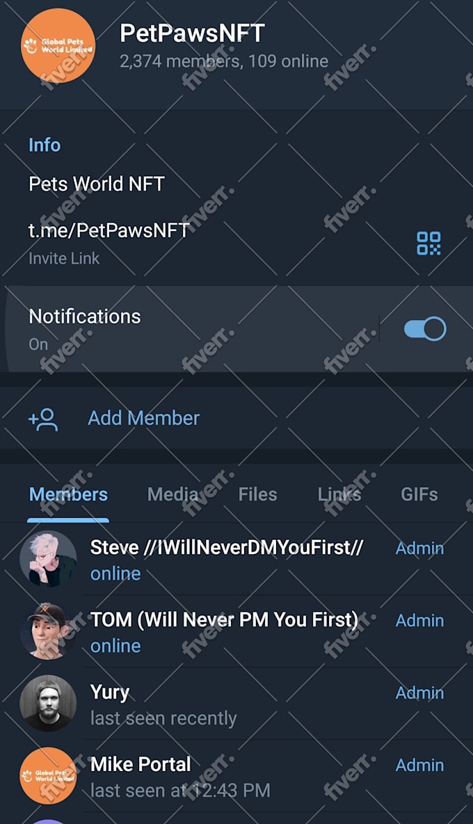 Be crypto telegram and discord project admin or moderator by Zapierexpert |  Fiverr
