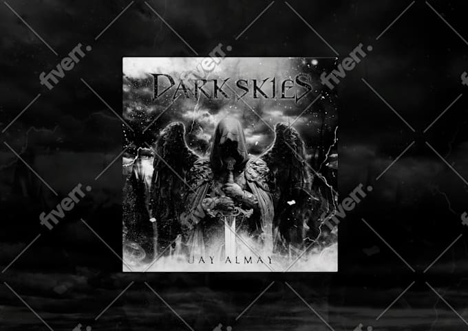 Design a black dark metal album cover artwork by Nicolasol1 | Fiverr
