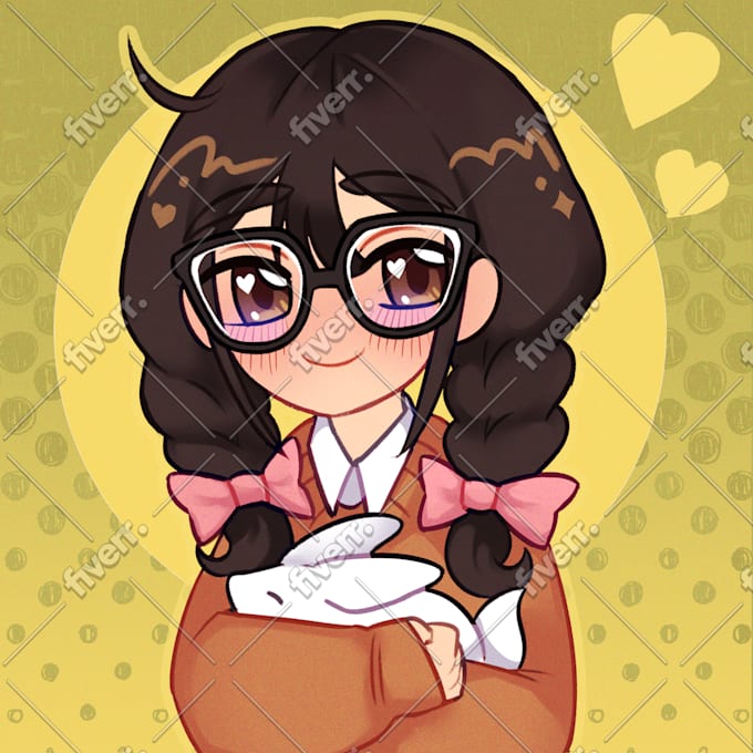 Draw a cute chibi anime profile picture, icon, avatar or pfp by ...