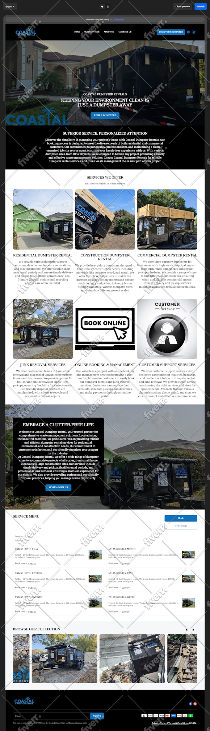 I will square website square online store square website design - Image 7