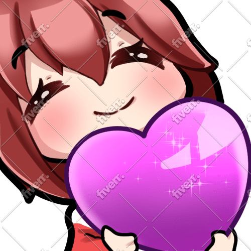 draw custom cute twitch emotes for you