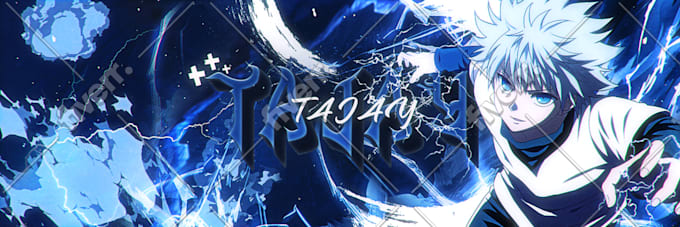 Create you a anime twitter header by Justindzn Fiverr