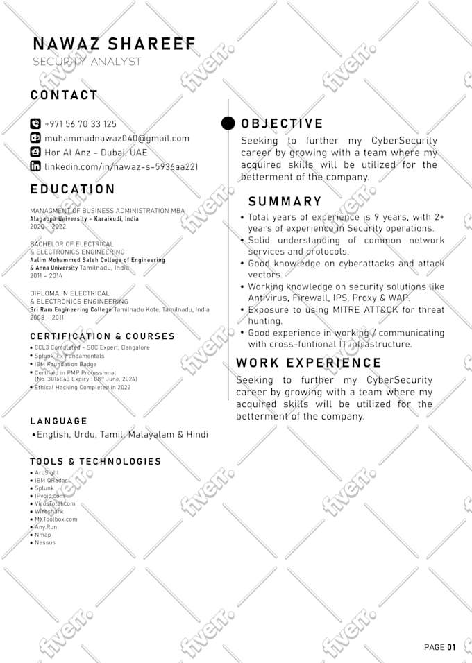 do outstanding eye catch professional resume and CV
