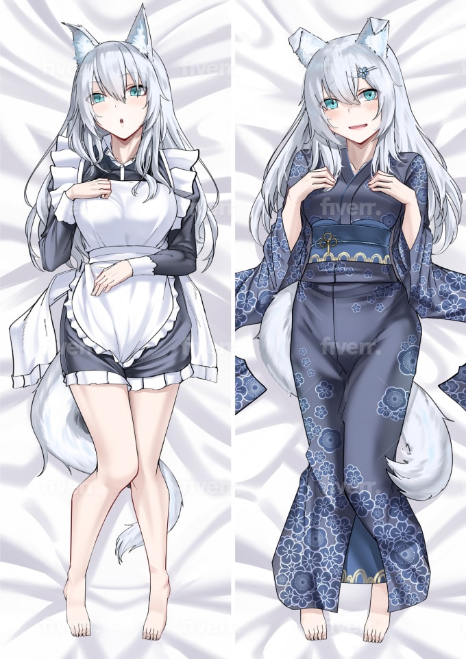 Make custom dakimakura body pillow anime with your waifu oc