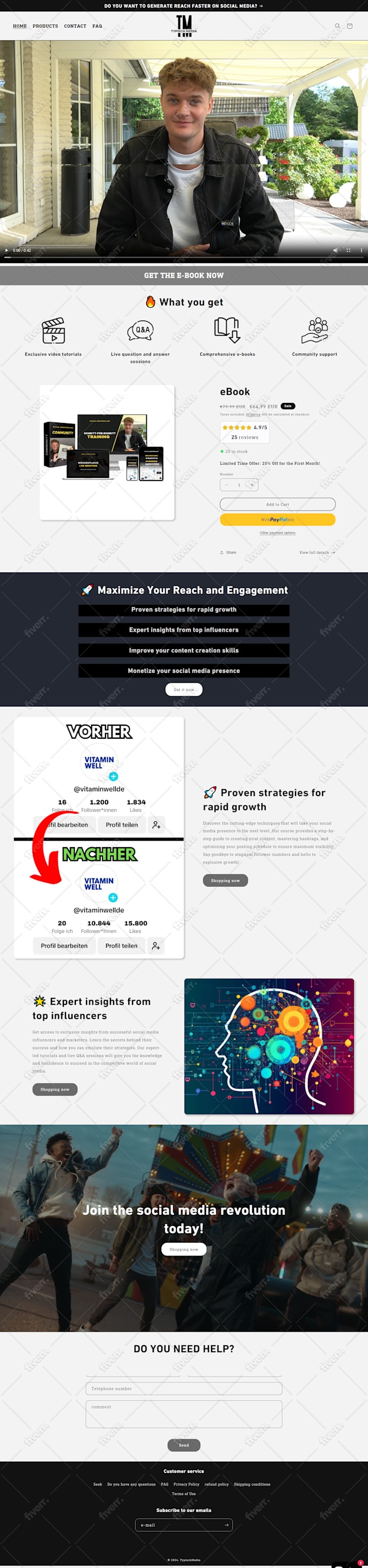 I will build high converting shopify dropshipping store or shopify website - Image 3
