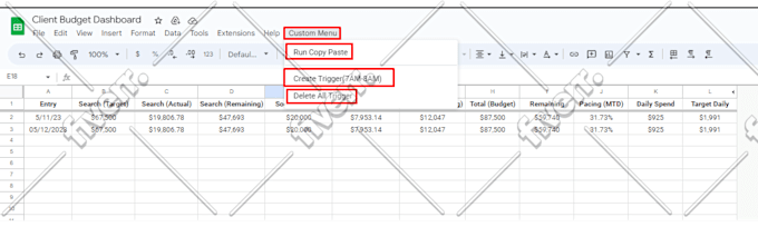 automate your google sheet using app scripts