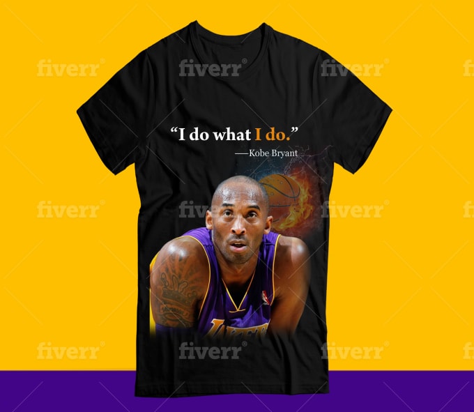 Kobe bryant cheap shirt design