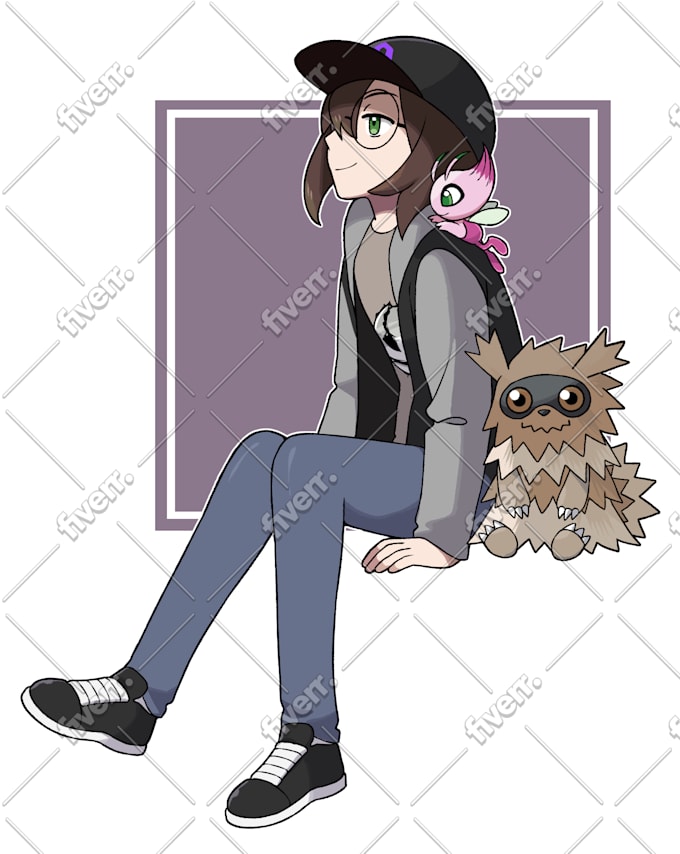 Pokémon entraîneur féminin oc