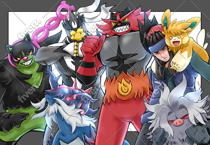 Pokémon entraîneur féminin oc