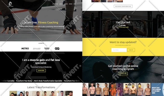 I will do modern squarespace website design, redesign squarespace - Image 6