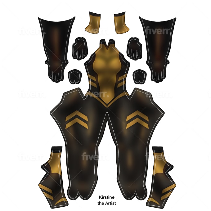Design your custom cosplay zentai bodysuit by Kissiart