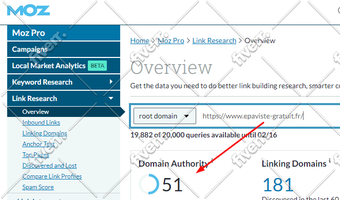 I will increase domain authority moz da with high quality backlinks - Image 7