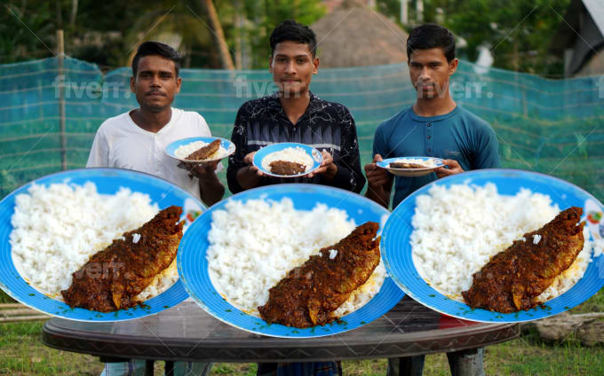 Make funny food eating show and challenge video for youtube channel by Azharul123 Fiverr