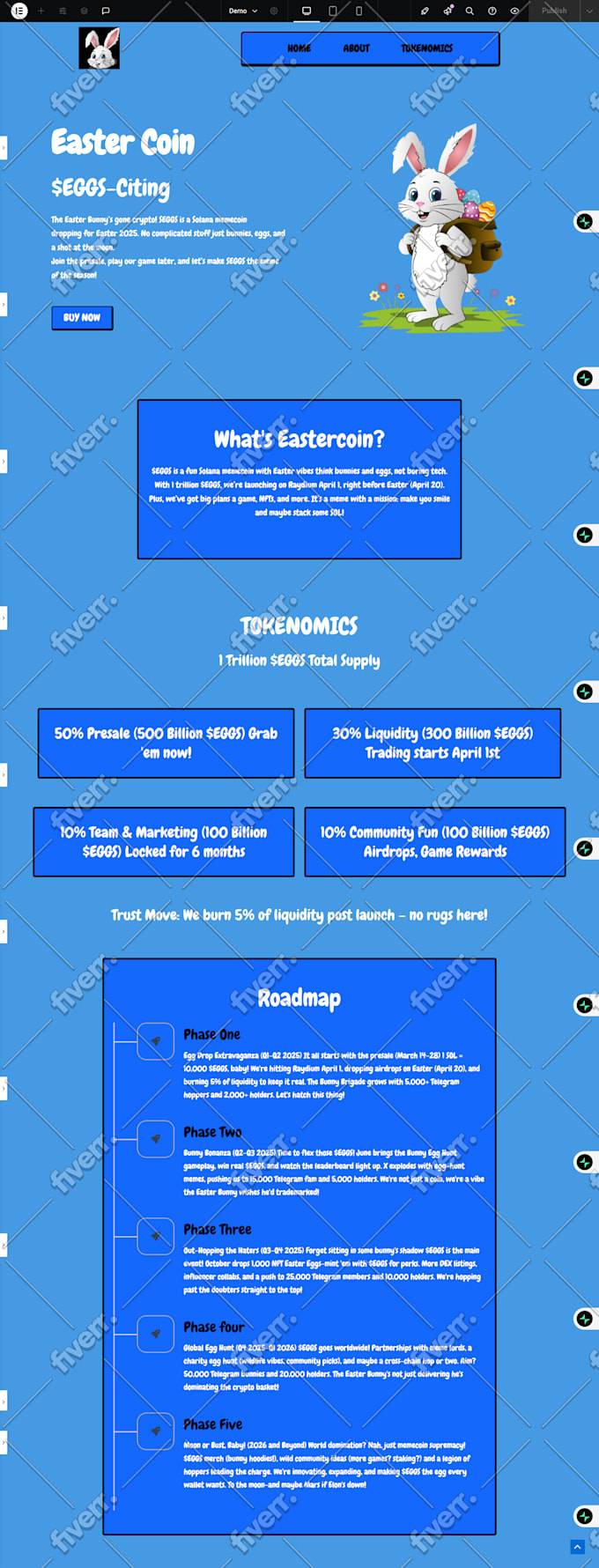Charity Challenge Pro Pick Em App Create Memecoin Website, Solana Memecoin  Website Within 24 Hours