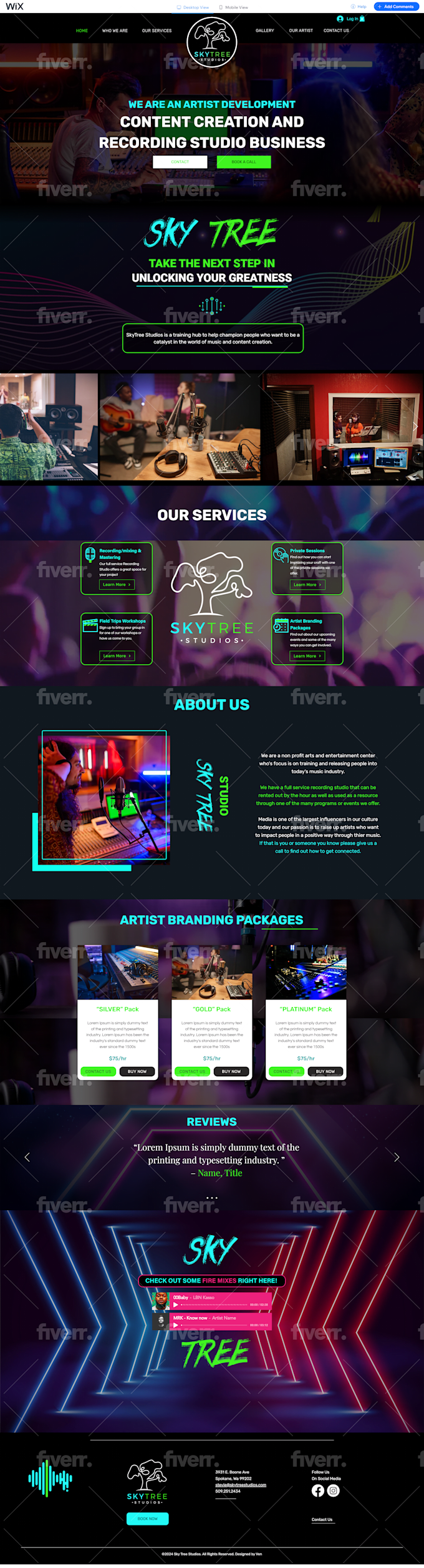 I will design wix website, build wix website and do wix website redesign - Image 4