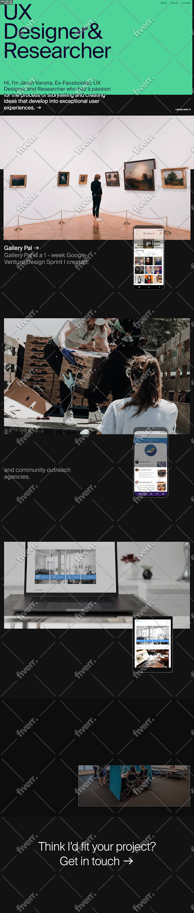 Create, copy website in html template by Shakirahmad86 | Fiverr
