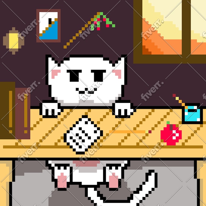Create the best pixel art by Andersonzr | Fiverr