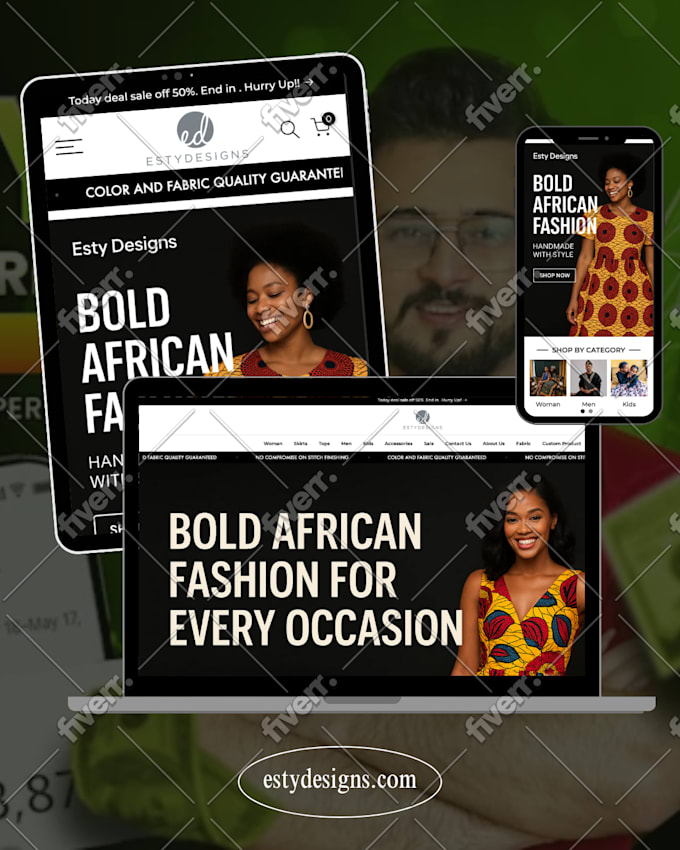 design, redesign shopify store, shopify dropshipping store