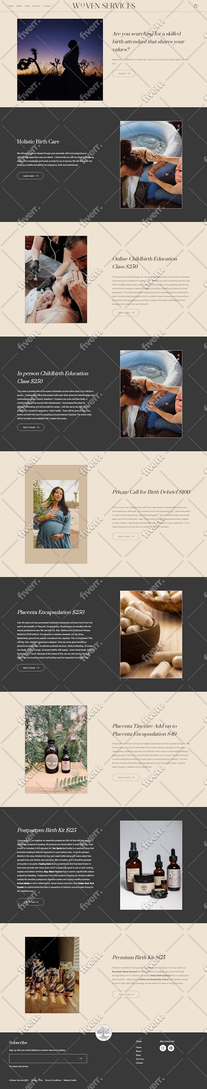 I will design and develop your squarespace website - Image 7