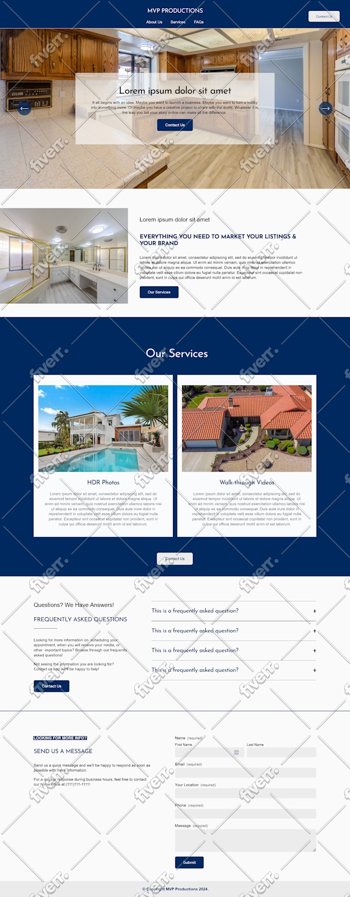 I will design, redesign or update responsive squarespace websites - Image 8