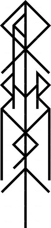 write your name in runes and design a fitting bindrune