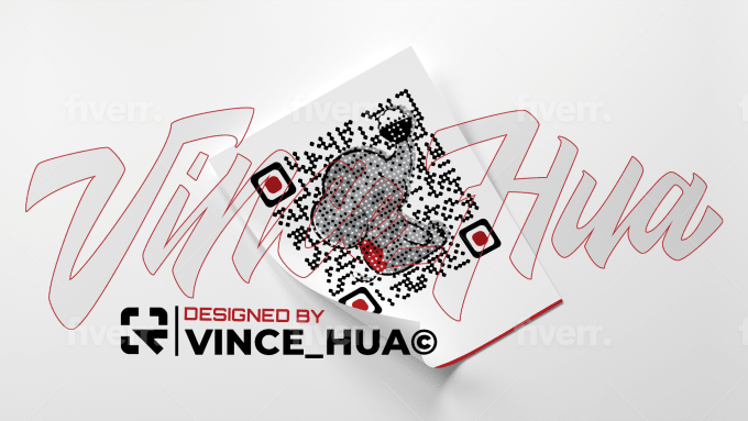 Create professional qr code design with your logo by Vince_hua