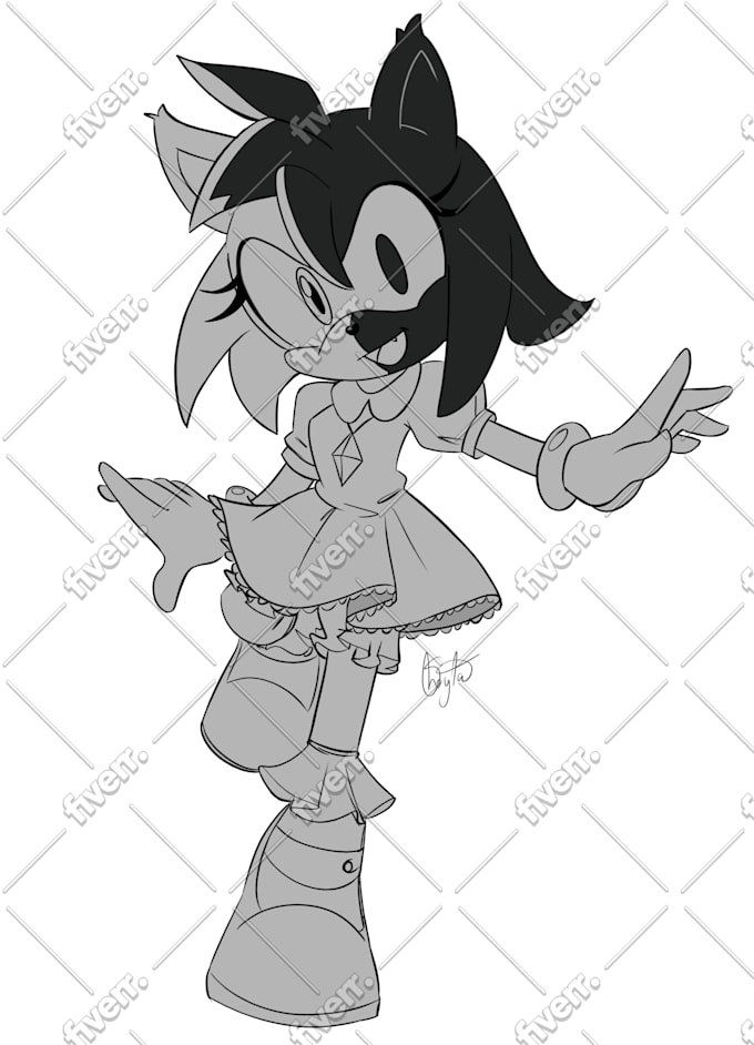 Sonic Fan a créé des personnages féminins