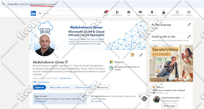 create and fully optimize your linkedin profile