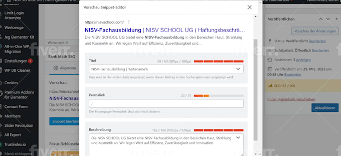 optimize wordpress shopify squarespace wix website SEO for 1st page ranking - Image 3
