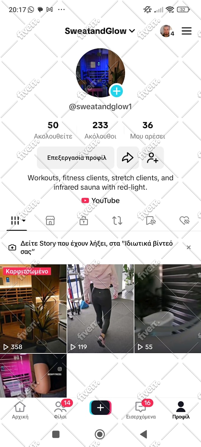 Grow your tik tok account organically and manually by Tomexpertppc | Fiverr
